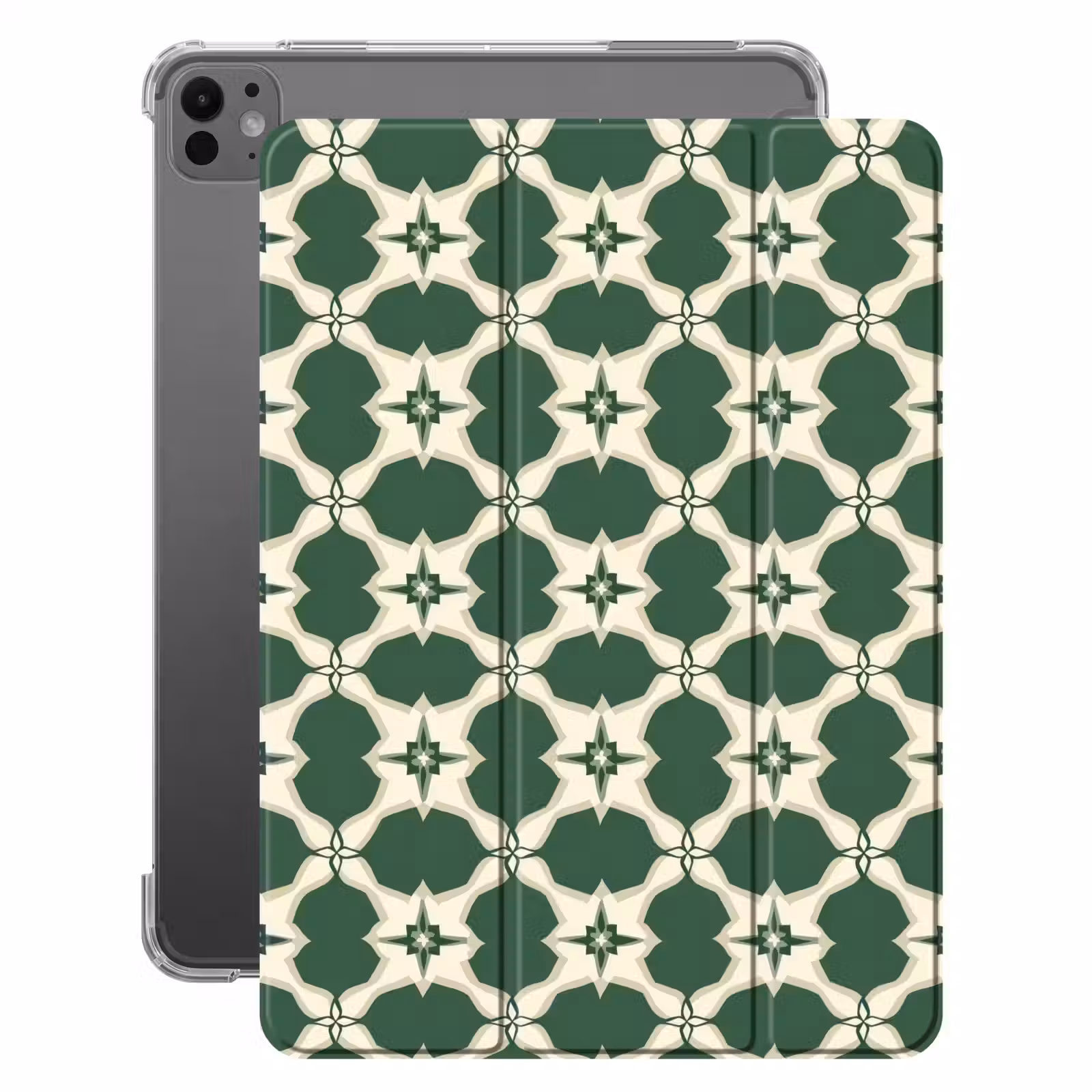 iPad-Hülle - Fliese - Klassisch - Grün — 1