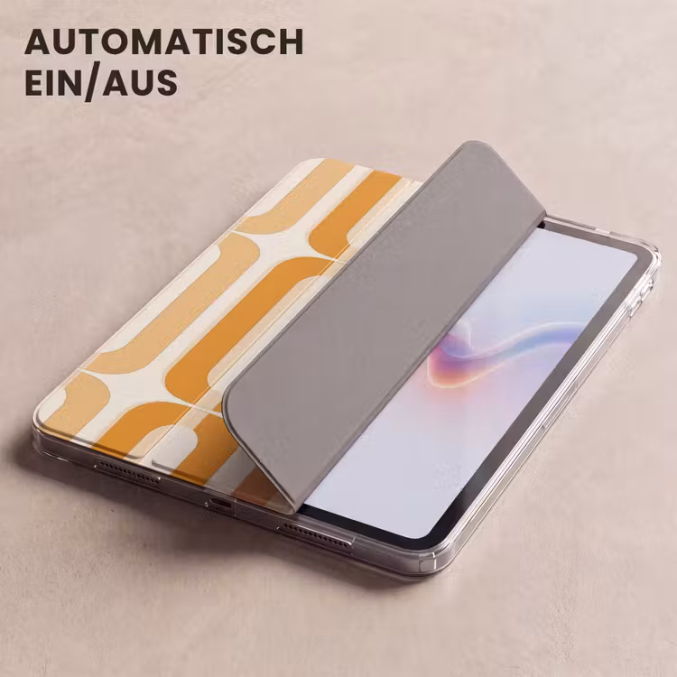 iPad-Hülle - U-förmig - Retro - Orange — 5