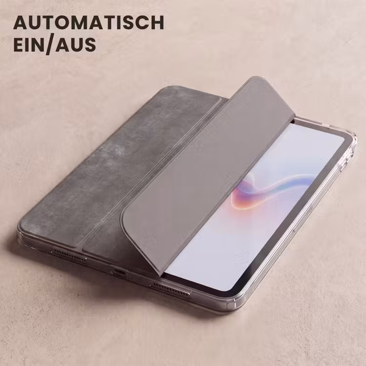 iPad-Hülle - Dunkelgrau - Roh - Konkret — 5