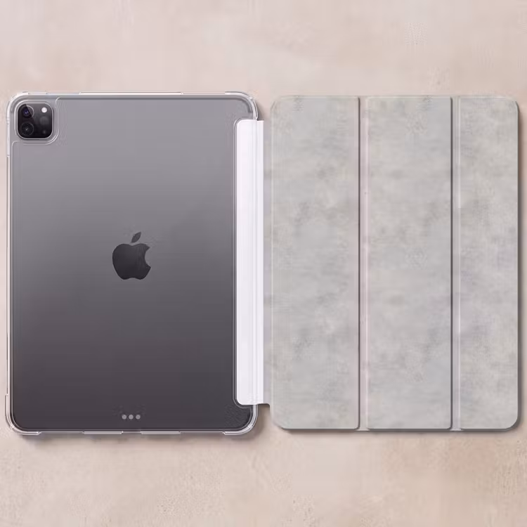 iPad-Hülle - Grau - Beton - Industriell — 6