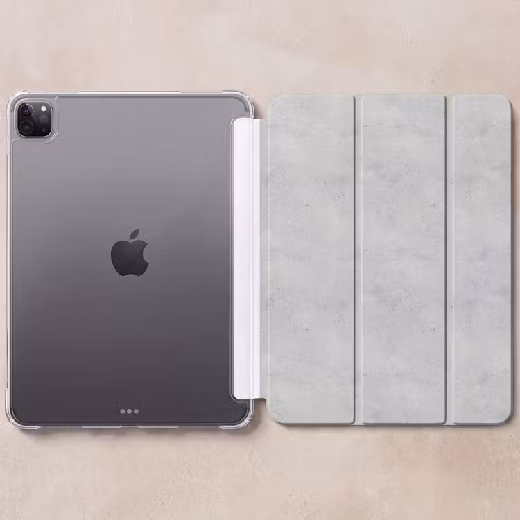 iPad-Hülle - Grau - Konkret - Neutral — 6