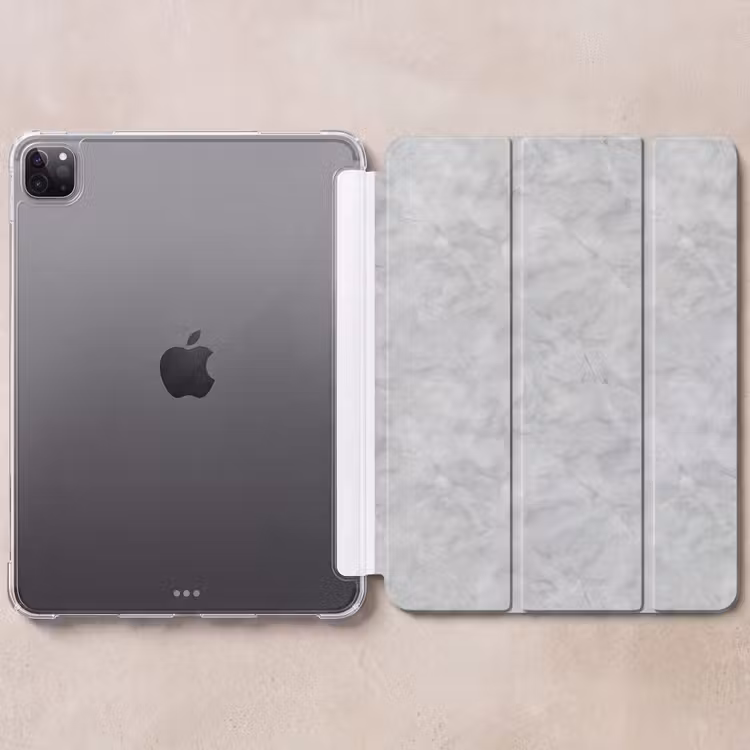 iPad-Hülle - Grau - Marmor - Matt — 6
