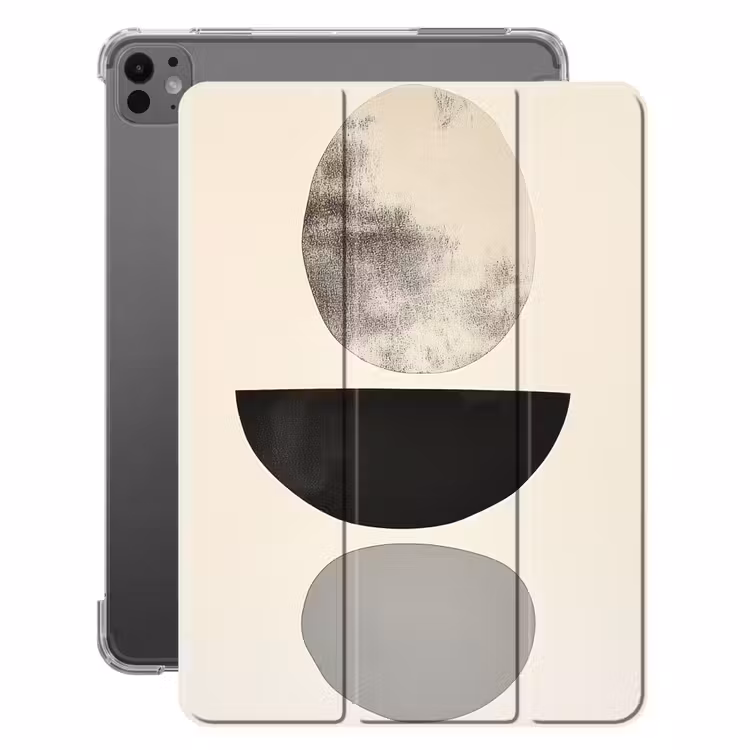 iPad-Hülle - Beige - Japandi - Wabi sabi — 1