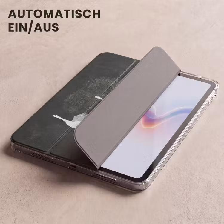 iPad-Hülle - Vogel - Japandi - Grün — 5