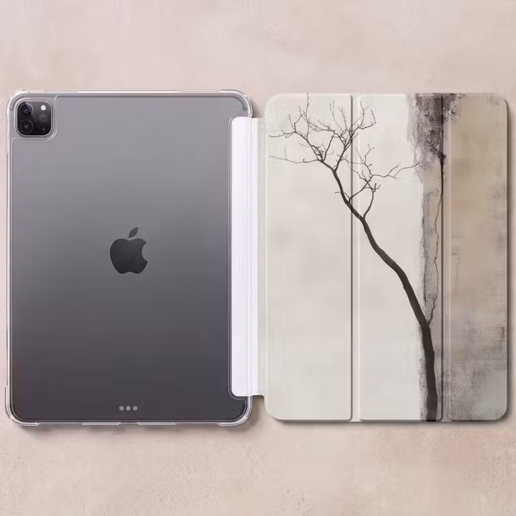 iPad-Hülle - Wabi sabi - Pflanze - Beige — 6