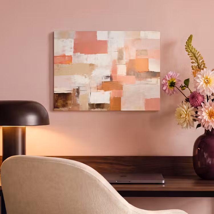 Akustikbild - Kunst - Rosa - Abstrakt — 6