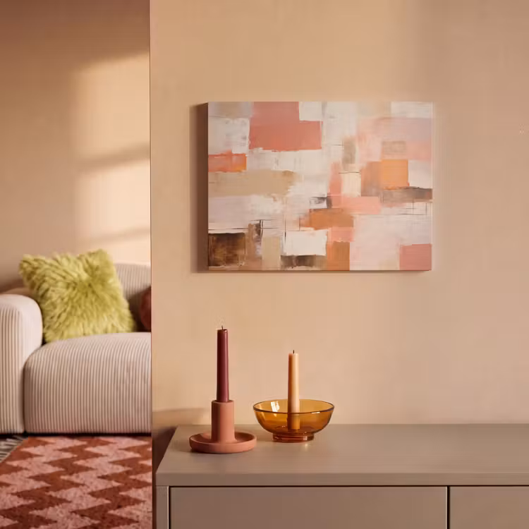 Akustikbild - Kunst - Rosa - Abstrakt — 2