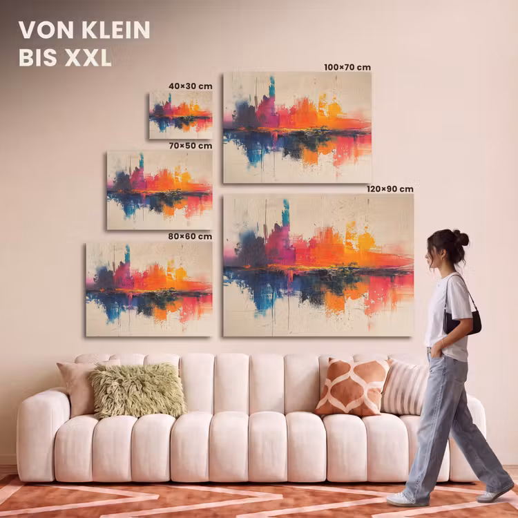Akustikbild - Aquarell - Kunst - Modern — 7