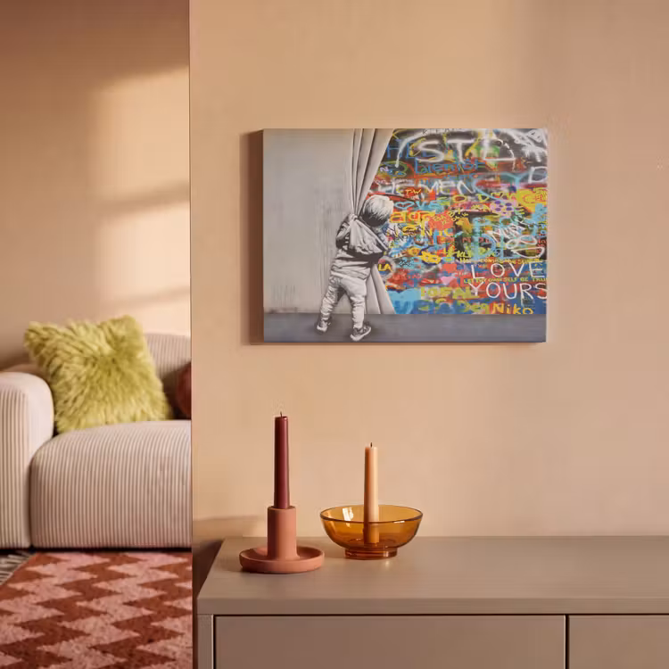 Akustikbild - Graffiti - Illusion - Junge - Straßenkunst — 2
