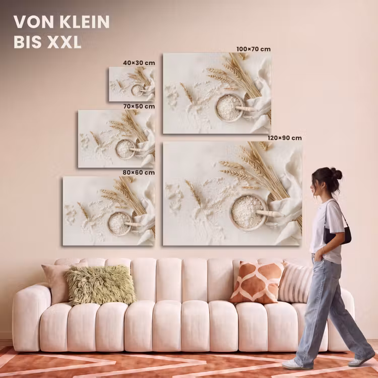 Akustikbild - Blume - Holz - Weizen — 7