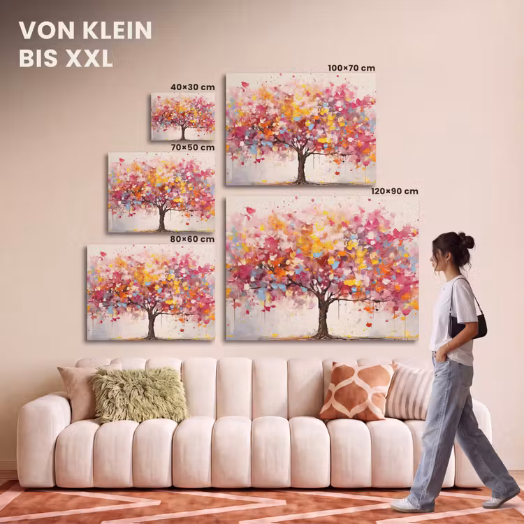 Akustikbild - Aquarell - Baum - Kunst - Abstrakt — 7