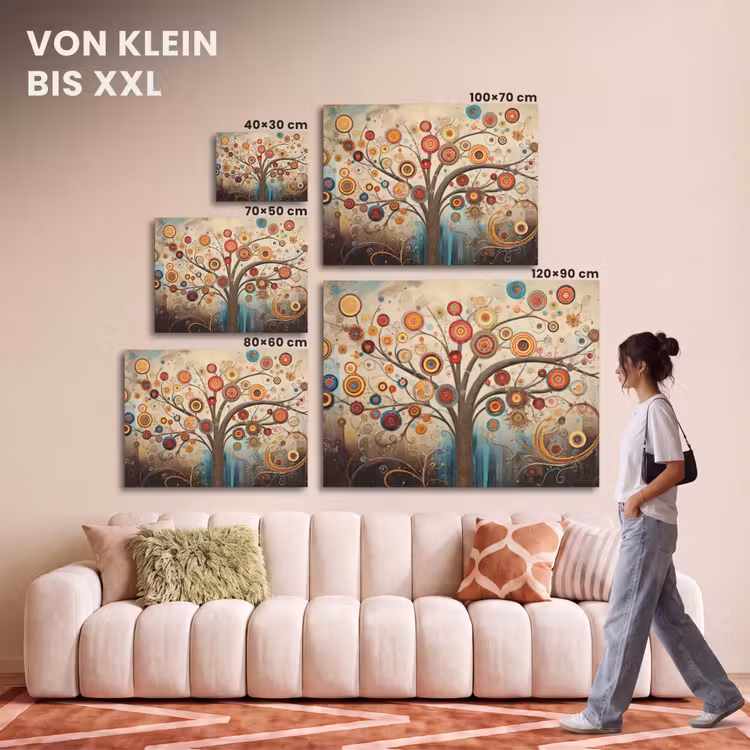 Akustikbild - Baum - Baum des Lebens - Farbe — 7