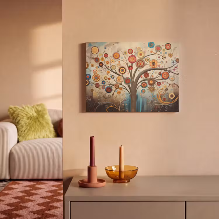 Akustikbild - Baum - Baum des Lebens - Farbe — 2