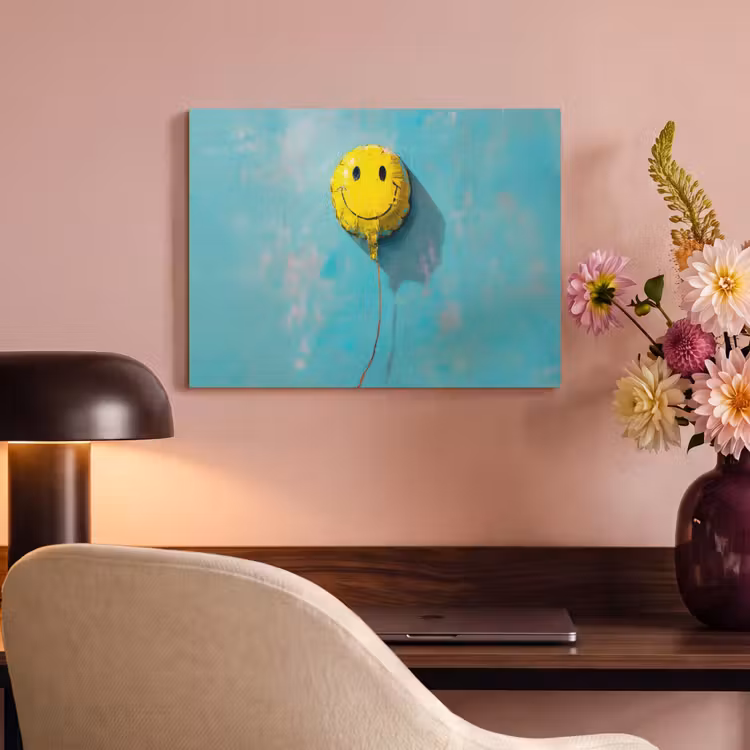 Akustikbild - Luftballon - Gelb - Smiley — 6