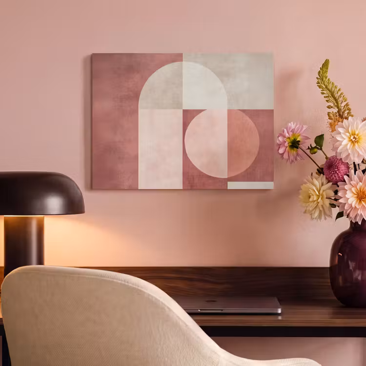 Akustikbild - Figuren - Abstrakt - Rosa — 6