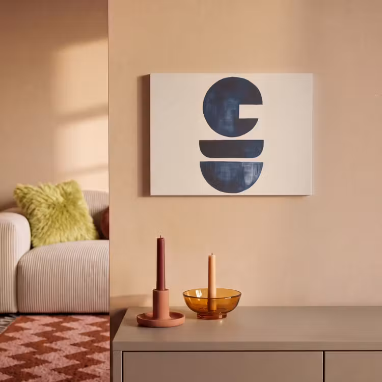 Akustikbild - Formen - Blau - Abstrakt — 2