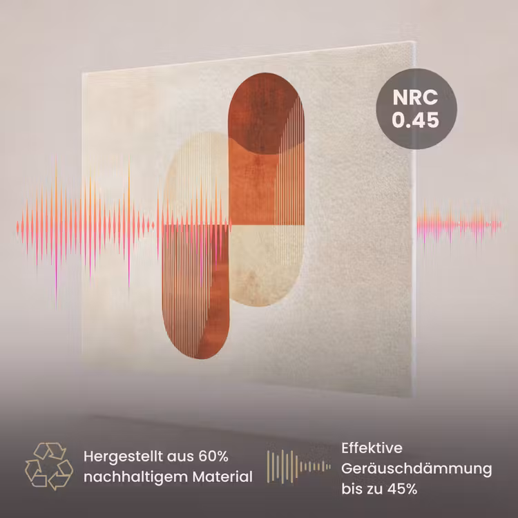 Akustikbild - Bögen - Beige - Formen — 3