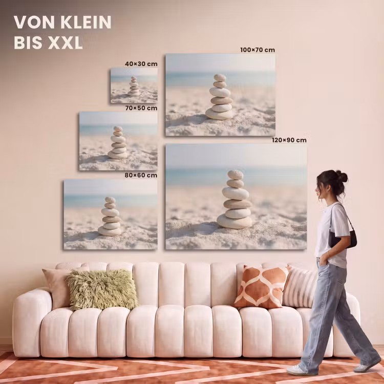 Akustikbild - Steine - Stapel - Sand - Meer — 7