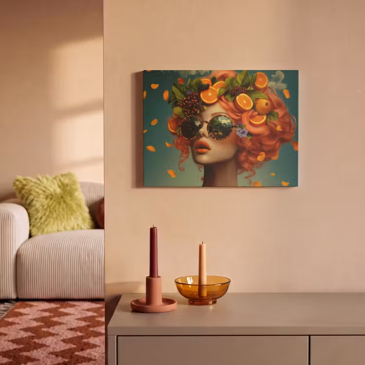 Akustikbild - Weiblich - Orange - Beere - Orange — 2