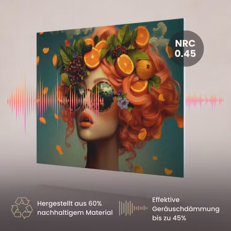 Akustikbild - Weiblich - Orange - Beere - Orange — 3