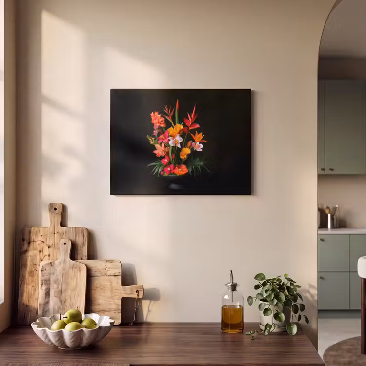 Akustikbild - Blumenstrauß - Blumen - Exotisch — 4
