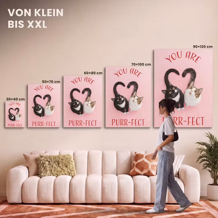 Akustikbild - Katze - Herz - Text - Valentinstag — 7