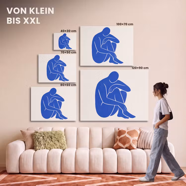 Akustikbild - Körper - Abstrakt - Blau — 7
