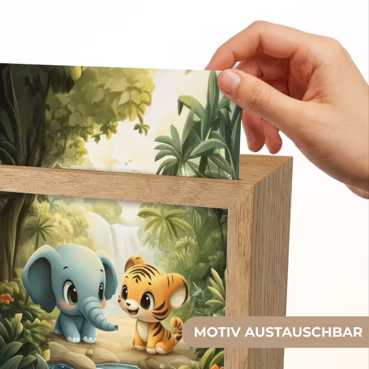 Nachtlicht Kinder - Elefant - Tiger - Wald - Dschungel — 3