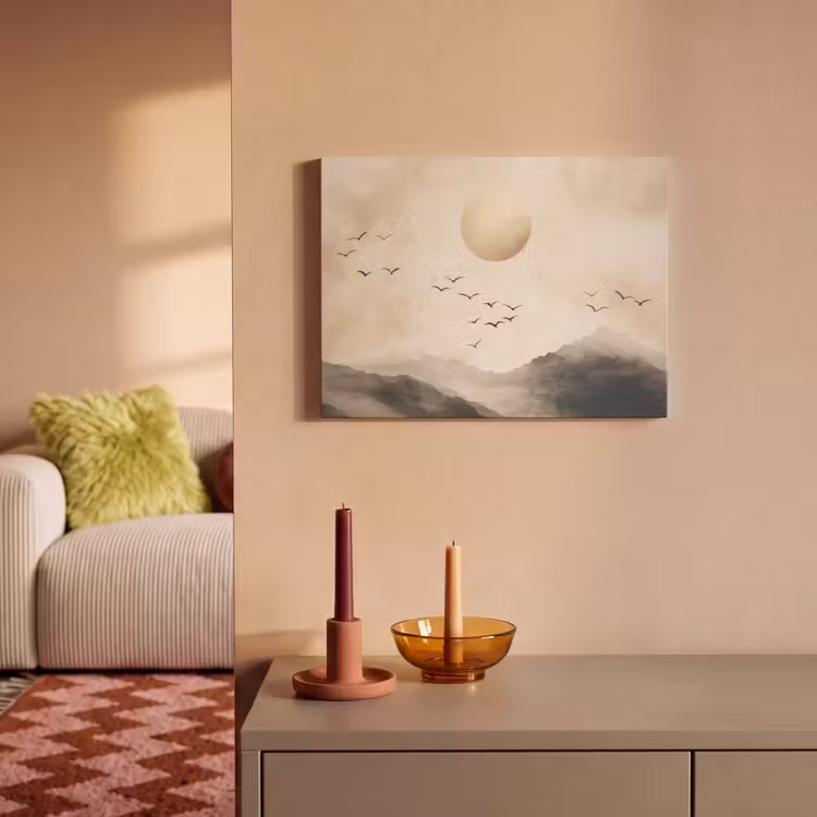 Akustikbild - Landschaft - Japandi - Vogel — 2