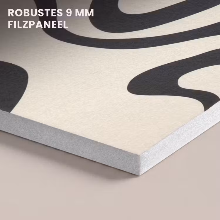 Akustikbild - Abstrakt - Linien - Modern - Beige — 5