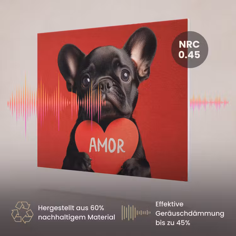 Akustikbild - Amor - Hund - Herz - Rot — 3