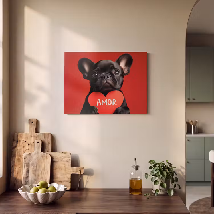 Akustikbild - Amor - Hund - Herz - Rot — 4