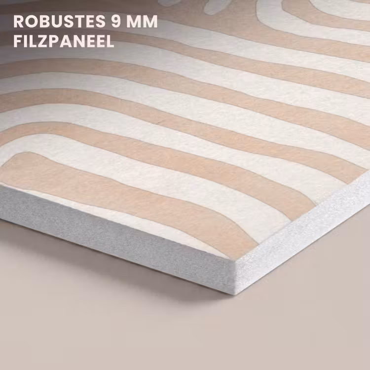 Akustikbild - Beige - Erde Muster — 5