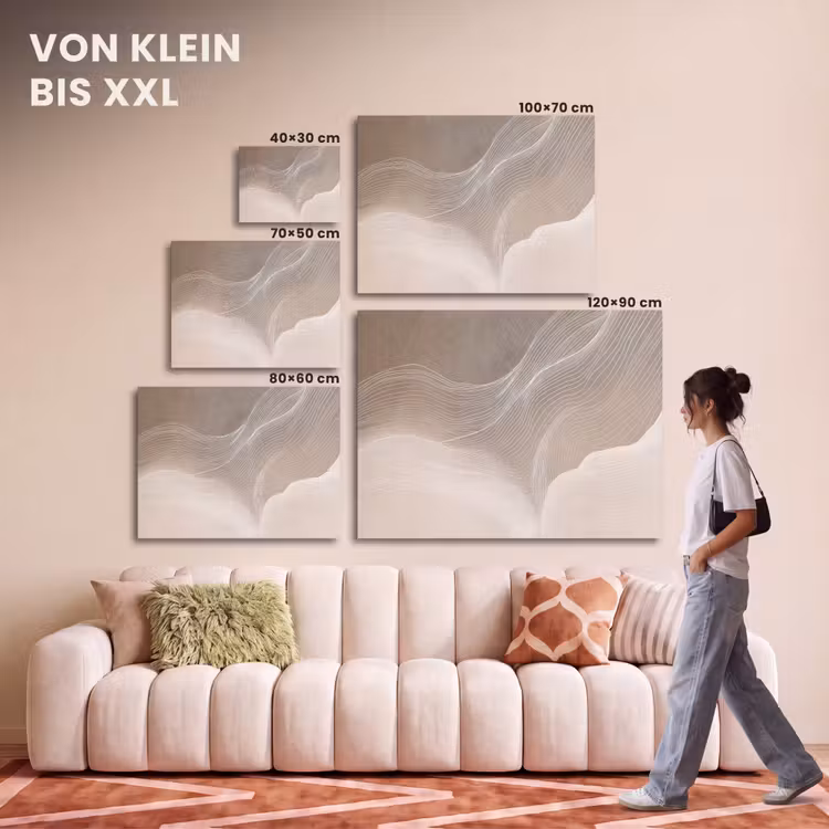 Akustikbild - Wellenlinien - Luftströme - Harmonisch — 7