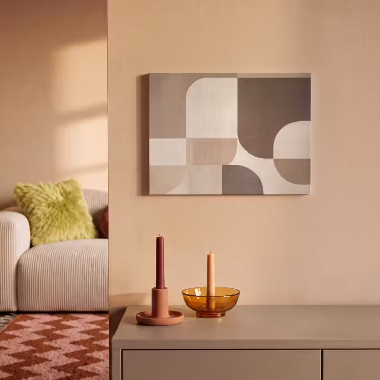 Akustikbild - Geometrisch - Gewebte Struktur - Modern — 2