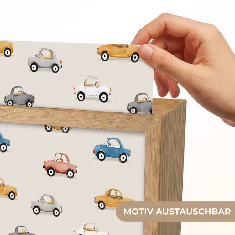 Nachtlicht Kinder - Bunt - Retro - Autos — 3