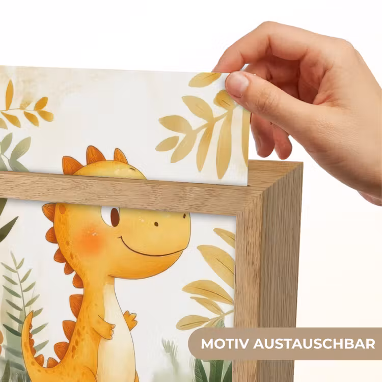 Nachtlicht Kinder - Dino - Fußball - Orange — 3