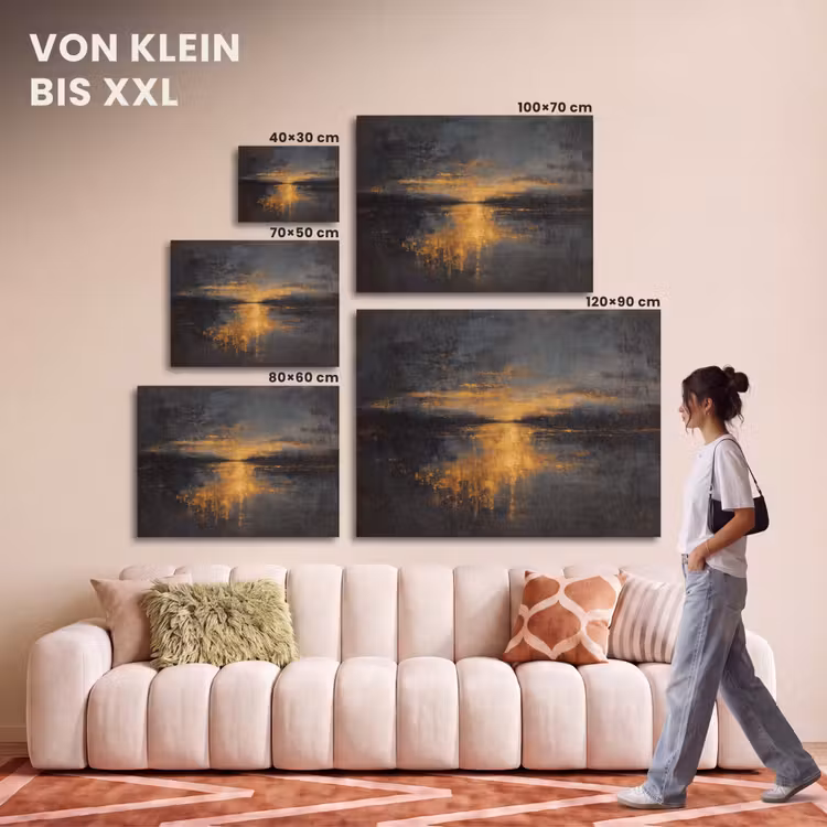 Akustikbild - Goldene Reflexion auf dem Wasser — 7