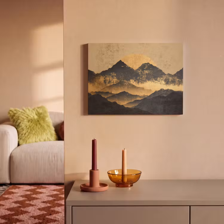 Akustikbild - Goldene Berge bei Mondschein — 2