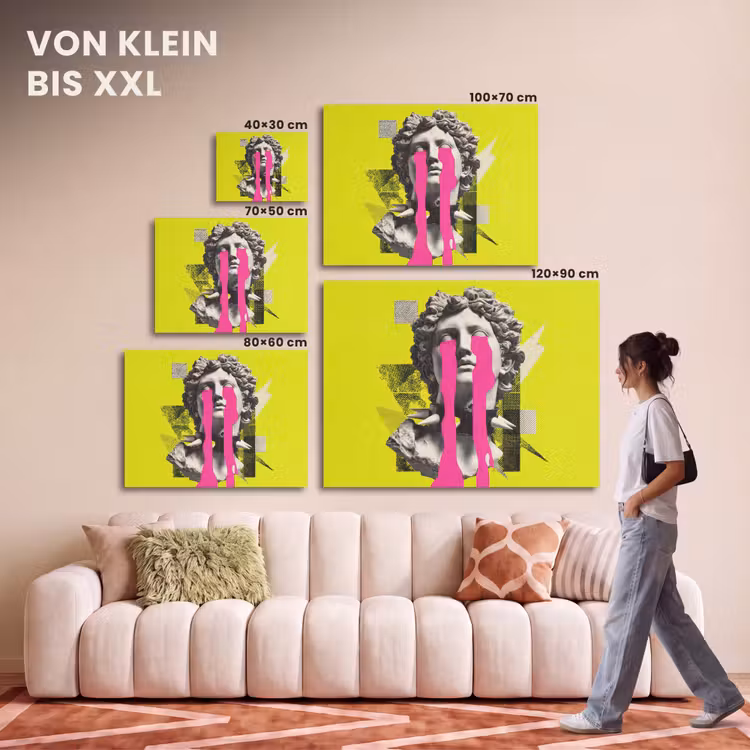 Akustikbild - Büste - Farbe - Gelb — 7