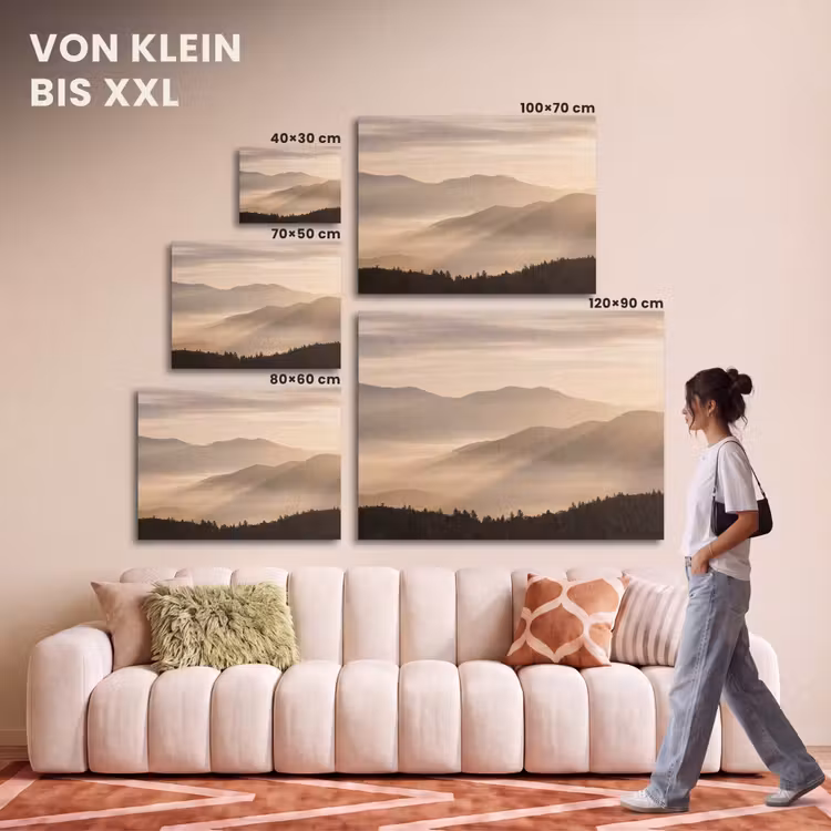 Akustikbild - Berge - Nebel - Sonnenstrahlen — 7
