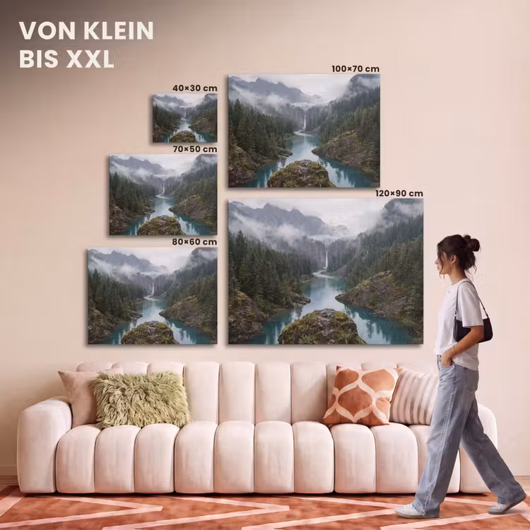 Akustikbild - Wasserfall - Bäume - Berge — 7
