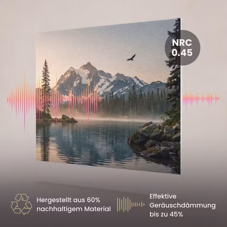 Akustikbild - Berge - Wasser - Bäume — 3