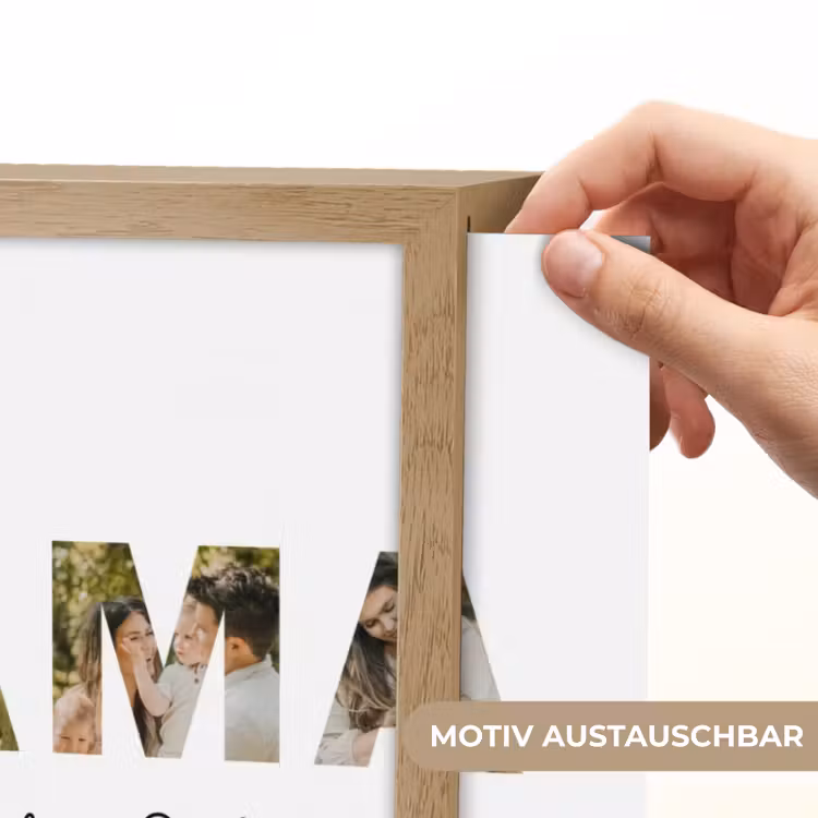 Personalisierte Lightbox - Mutti - Buchstaben-Collage — 4