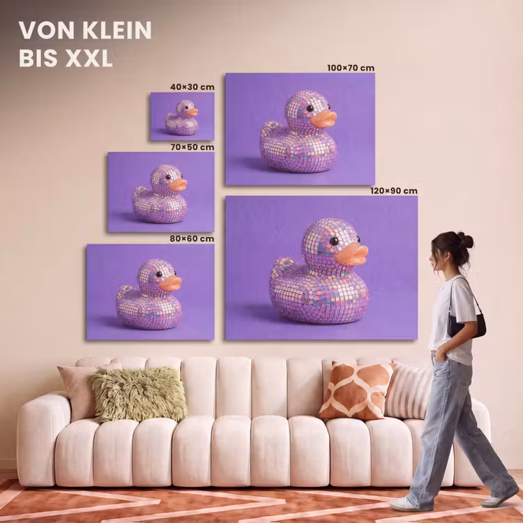 Akustikbild - Disco - Ente - Lila — 7