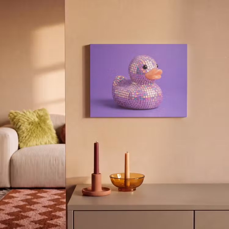 Akustikbild - Disco - Ente - Lila — 2