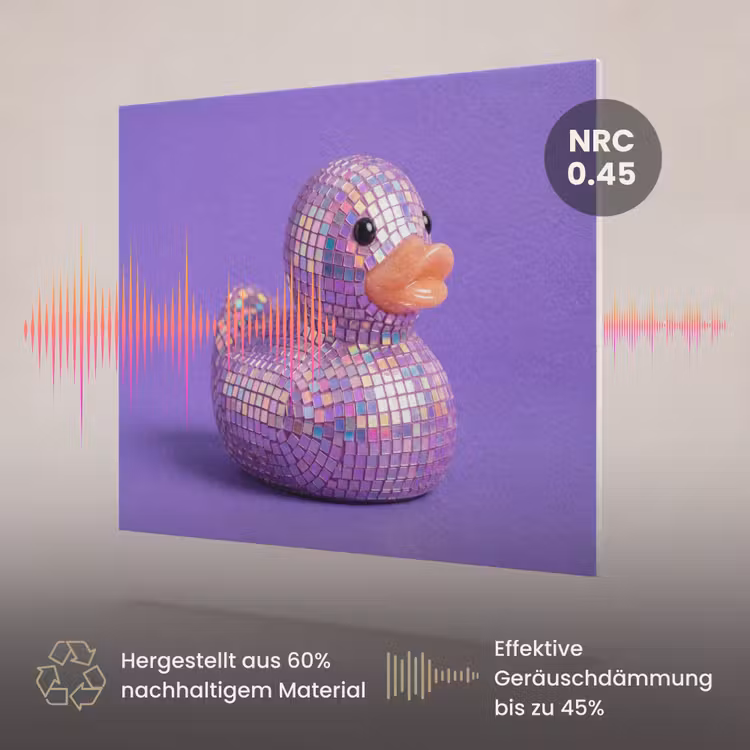 Akustikbild - Disco - Ente - Lila — 3