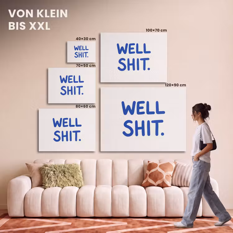 Akustikbild - Blau - Zitat - Weiß — 7