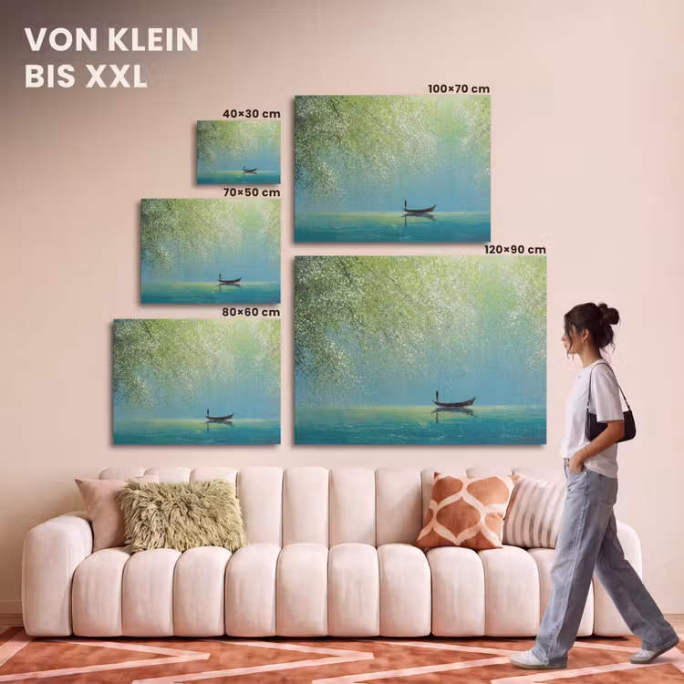 Akustikbild - Boot - Wasser - Blätter - Blüten — 7