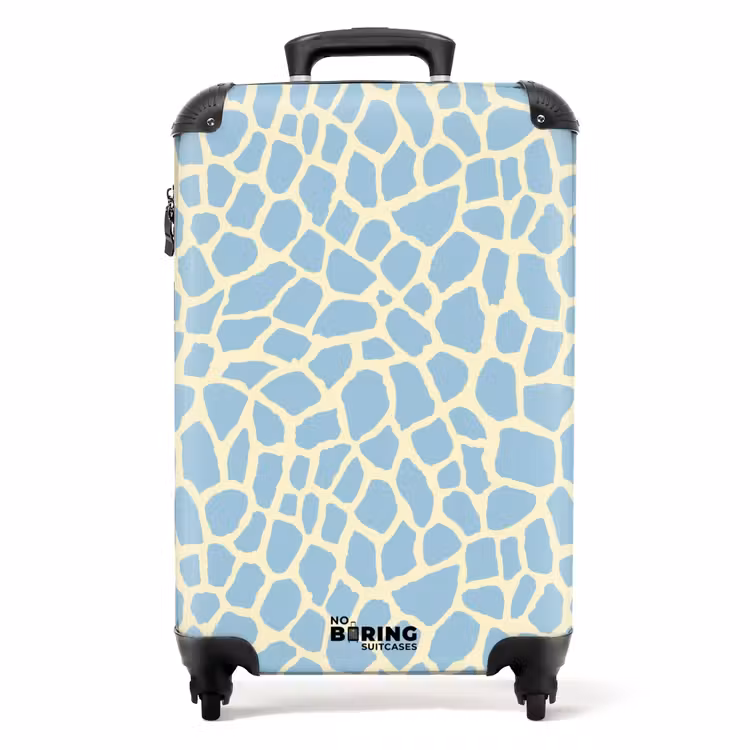 Koffer - Giraffe - Modern - Blau — 1